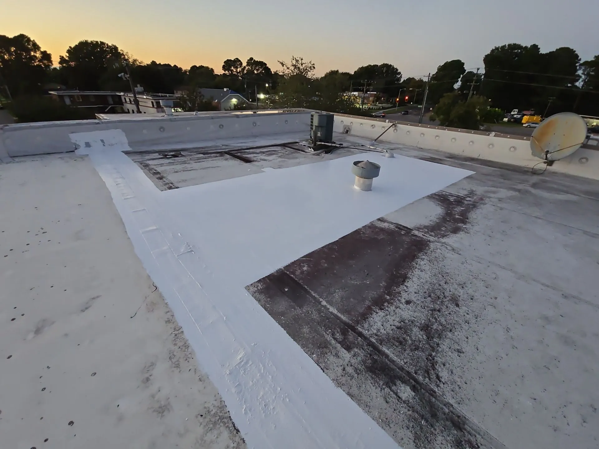 Leak Damage Roof Repair commercial roof planning in New Orleans