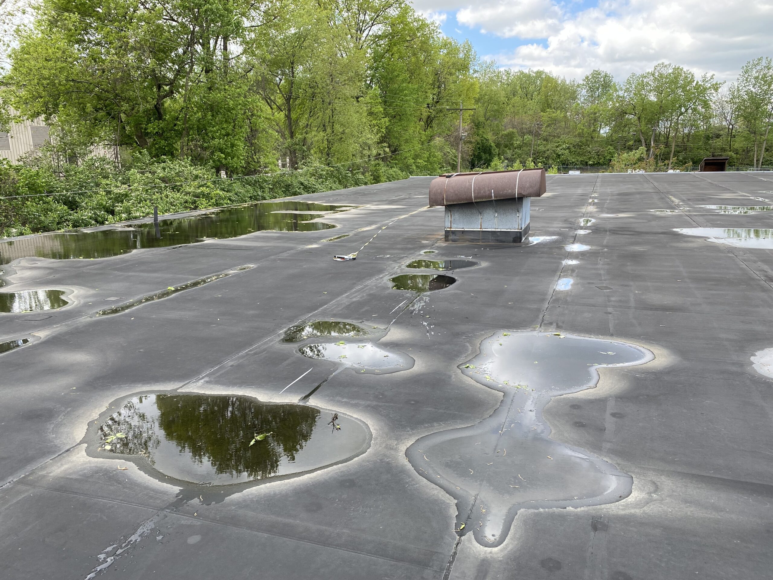 Water Damage Roof Repair commercial roof planning in New Orleans