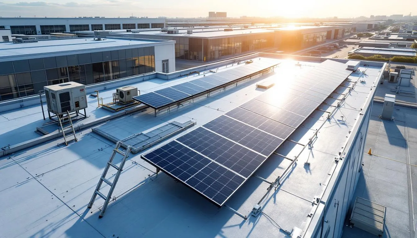 Industrial Flex Space Roofing commercial roof planning in New Orleans