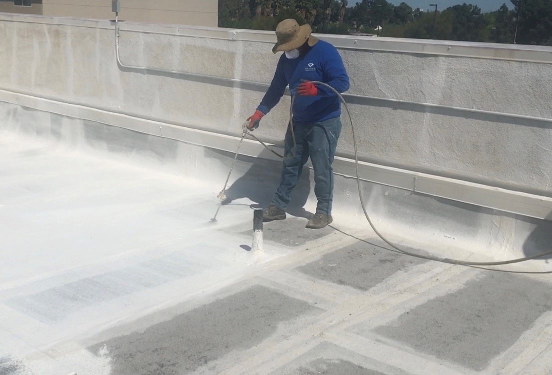 Commercial Roof Coatings — Silicone and SPF/Silicone Hybrid Systems commercial roof planning in New Orleans